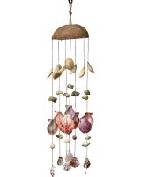 11518 - Coconut & Asst Shells Hanger 12"