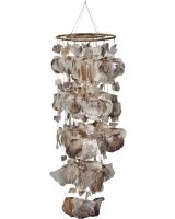 1868 - Placuna Shell Chandelier 12x36"