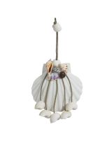 6068 - Scallop w/ 5 Hanging Snails Ornament