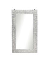 6984 - Natural Capiz Rectangle Mirror 40x24x1" (PALLET ONLY)