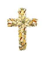 7051 - Natural Shell Cross 16"