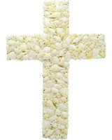 7055 - White Shell Cross 16"