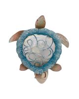 750802 - Sea Turtle Night Light - Metal & Capiz Art