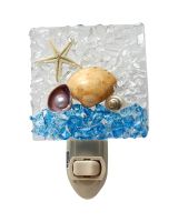 752302 - Sea & Sky w/ Clam Square LED Night Light