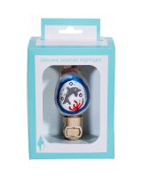 854002 - Painted 3D Dolphin Cowry LED Boxed Night Light