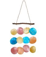 11210 - Colorful Placuna Chime 12x12"