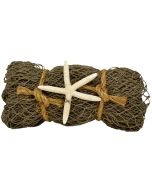 4491 - Brown Trawler Net w/ Starfish 5x10'