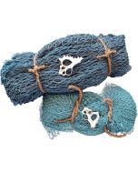 4492 - Natural Blue Trawler Net w/ Shell 5x10'