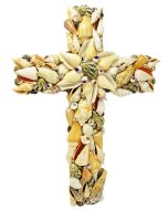 7051 - Natural Shell Cross 16"