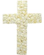 7055 - White Shell Cross 16"