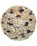 830208 - Mixed Cay Cay Shell Orb 8"