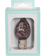 859402 - Carved Cowrie Lighthouse Boxed LED Night Light